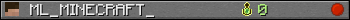 ML_MINECRAFT_ userbar 350x20