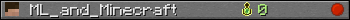 ML_and_Minecraft userbar 350x20