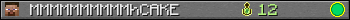 MMMMMMMMMMhCAKE userbar 350x20