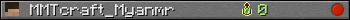 MMTcraft_Myanmr userbar 350x20