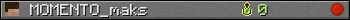 MOMENTO_maks userbar 350x20