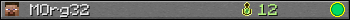 MOrg32 userbar 350x20