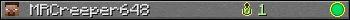 MRCreeper648 userbar 350x20