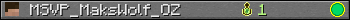 MSVP_MaksWolf_OZ userbar 350x20