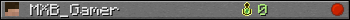 MXB_Gamer userbar 350x20