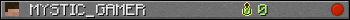 MYSTIC_GAMER userbar 350x20