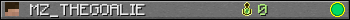 MZ_THEGOALIE userbar 350x20