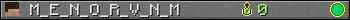 M_E_N_O_R_V_N_M userbar 350x20