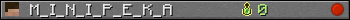 M_I_N_I_P_E_K_A userbar 350x20