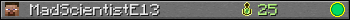 MadScientistE13 userbar 350x20