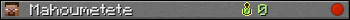 Mahoumetete userbar 350x20