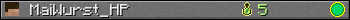 MaiWurst_HP userbar 350x20