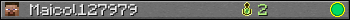 Maicol127979 userbar 350x20