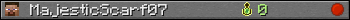 MajesticScarf07 userbar 350x20