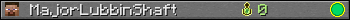 Юзербар 350x20 для MajorLubbinShaft
