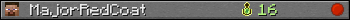 MajorRedCoat userbar 350x20