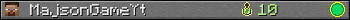 MajsonGameYt userbar 350x20