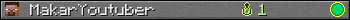 MakarYoutuber userbar 350x20