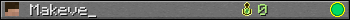 Benutzerleisten 350x20 für Makeve_