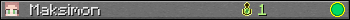 Maksimon userbar 350x20
