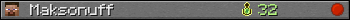 Maksonuff userbar 350x20