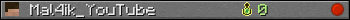 Mal4ik_YouTube userbar 350x20