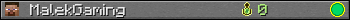 MalekGaming userbar 350x20