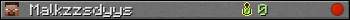 Malkzzsdyys userbar 350x20