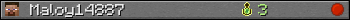 Maloy14887 userbar 350x20