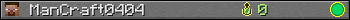 ManCraft0404 userbar 350x20