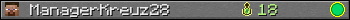 ManagerKreuz28 userbar 350x20