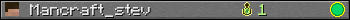 Mancraft_stev userbar 350x20