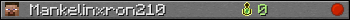 Mankelinxron210 userbar 350x20