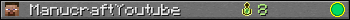 ManucraftYoutube userbar 350x20