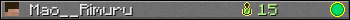 Mao__Rimuru userbar 350x20