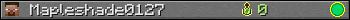 Mapleshade0127 userbar 350x20