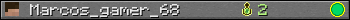 Marcos_gamer_68 userbar 350x20