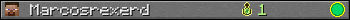 Marcosrexerd userbar 350x20