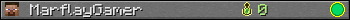 MarflayGamer userbar 350x20