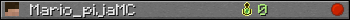 Mario_pijaMC userbar 350x20