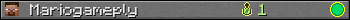 Mariogameply userbar 350x20