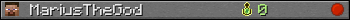 MariusTheGod userbar 350x20