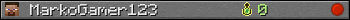 MarkoGamer123 userbar 350x20