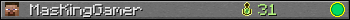 MasKingGamer userbar 350x20