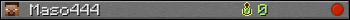 Maso444 userbar 350x20