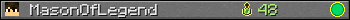 MasonOfLegend userbar 350x20