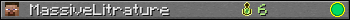 MassiveLitrature userbar 350x20