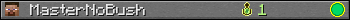 MasterNoBush userbar 350x20