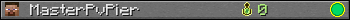 Юзербар 350x20 для MasterPvPier