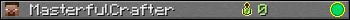 MasterfulCrafter userbar 350x20